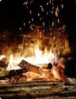 Feu de cheminée